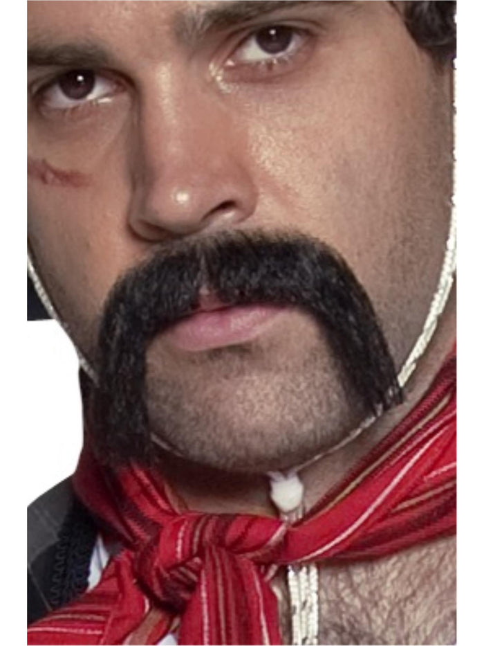 Authentic Western Mexican Handlebar Moustache