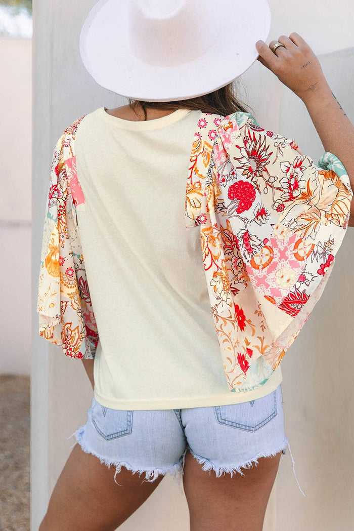 Batwing Sleeve Blouse