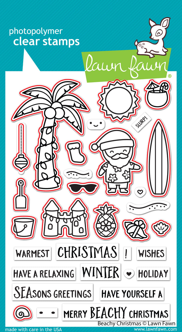beachy christmas lawn cuts