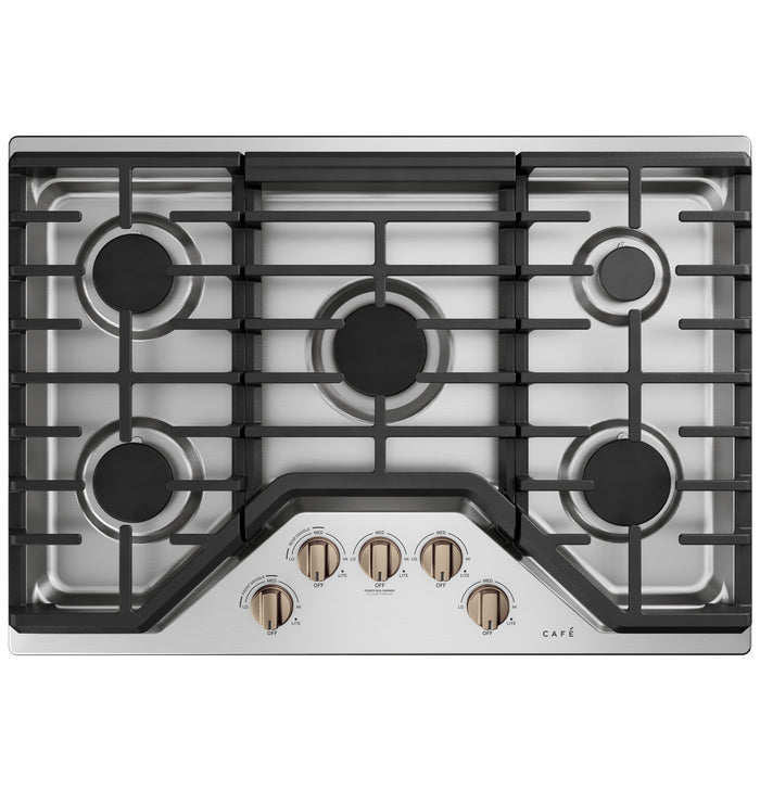 Café™ 5 Gas Cooktop Knobs - Brushed Bronze