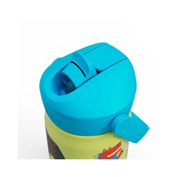 Camelbak Thrive Flip Kids 350ml Insulated Stainless Steel Straw Drink Bottle - Dino Jam