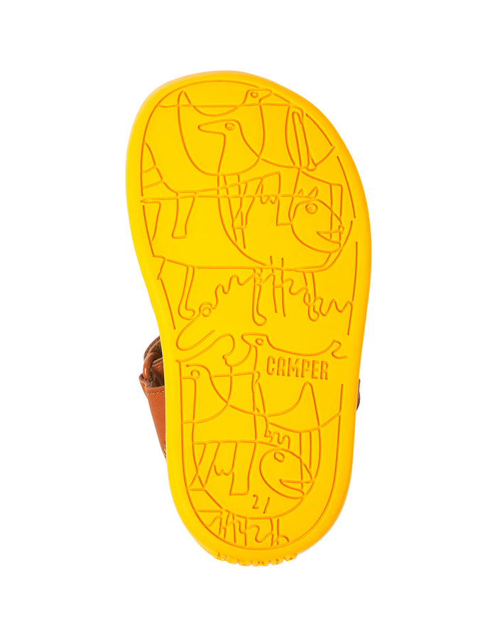Camper First Walker Sandals | Bicho | Brown