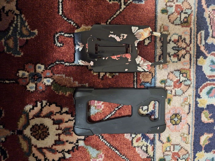 Case For LG G6 BROKEN KICKSTAND!! FLORAL DESIGN ALMOST COMPLETELY GONE! - Diamonds Sapphires Rubies Emeralds
