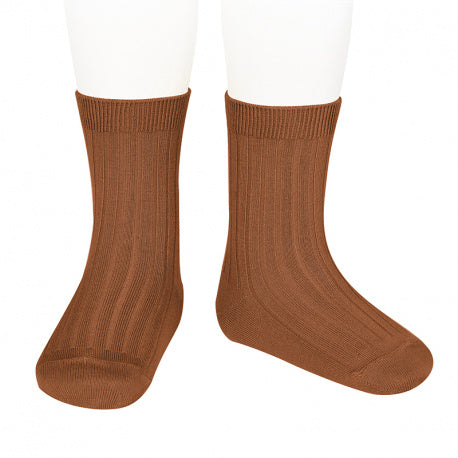 Condor Short Socks | Ribbed | Oxide