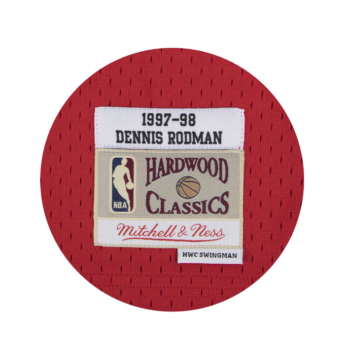 Dennis Rodman Chicago Bulls Mitchell & Ness 1997-98 Hardwood Classic Swingman Away Jersey