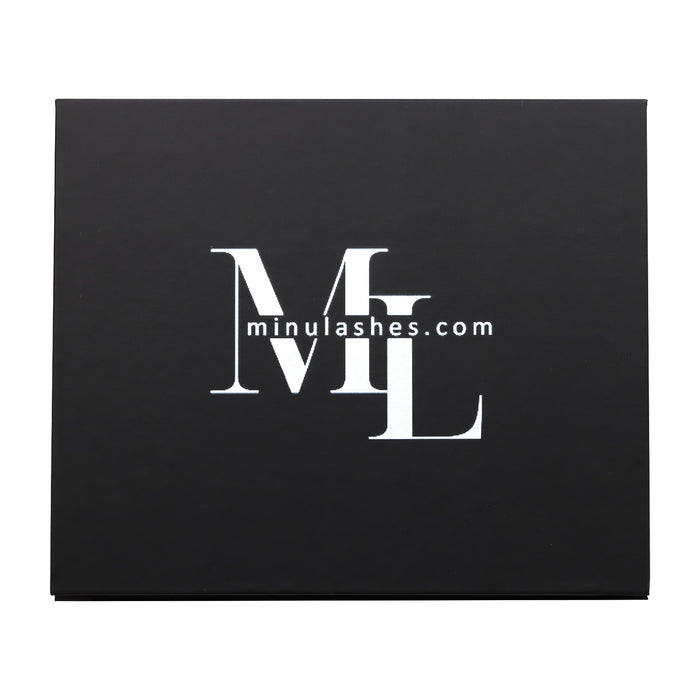 DIY Lash Extension Kit – Cluster Lashes with Bond & Seal, Lash Remover & Tweezers (Black Edition) by MinuLashes