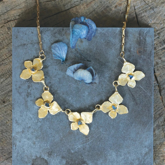 Emilie Shapiro: Hydrangea Necklace