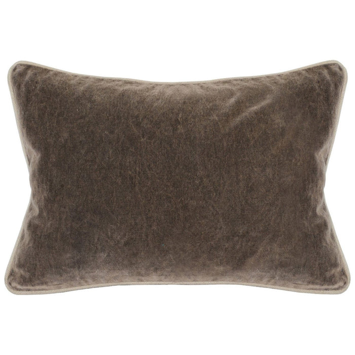 Heirloom Velvet Pillow - 14x20/Desert
