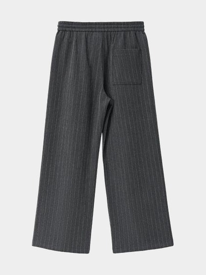 Paper Straight Holt Trouser charcoal — back