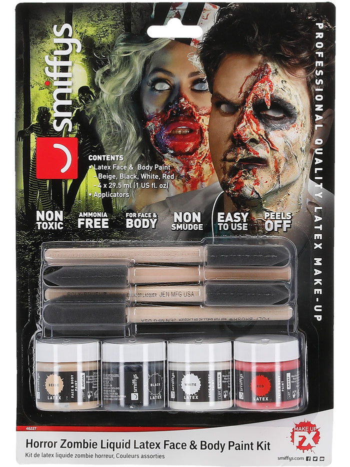 Horror Zombie Liquid Latex Kit