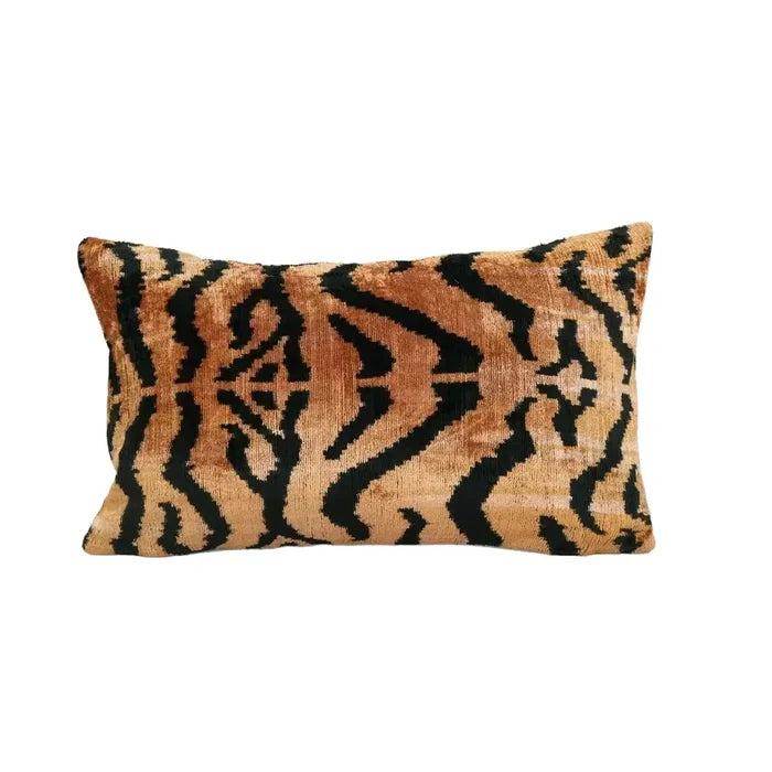 Ikat Tiger Pillow - 16x22