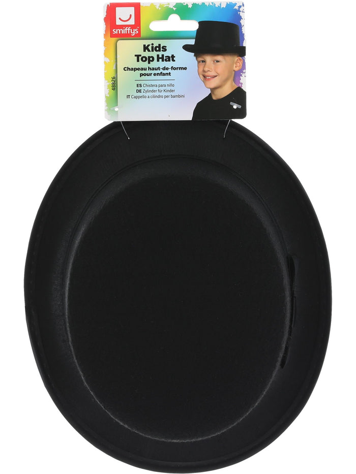 Kids Top Hat, Black