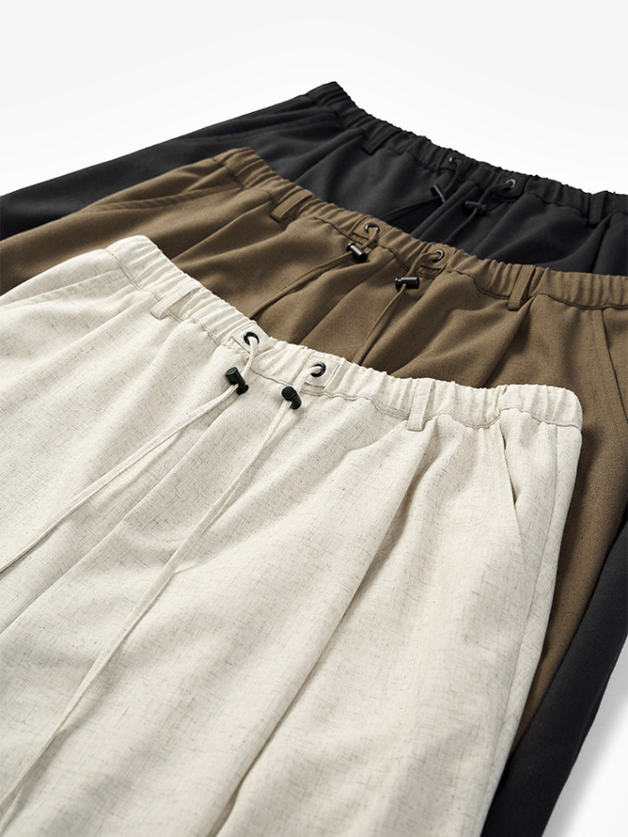 Loom Wide Trouser Brown