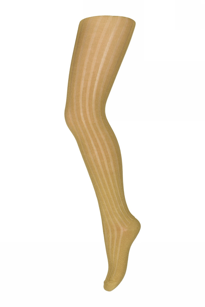 Melton Rib Tights | Kids | Mustard