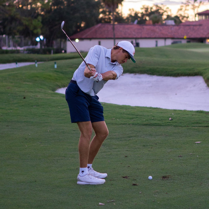 Del Campo Palms golf socks