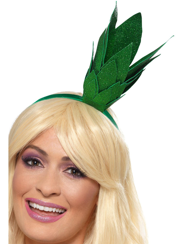 Pineapple Stalk Glitter Headband