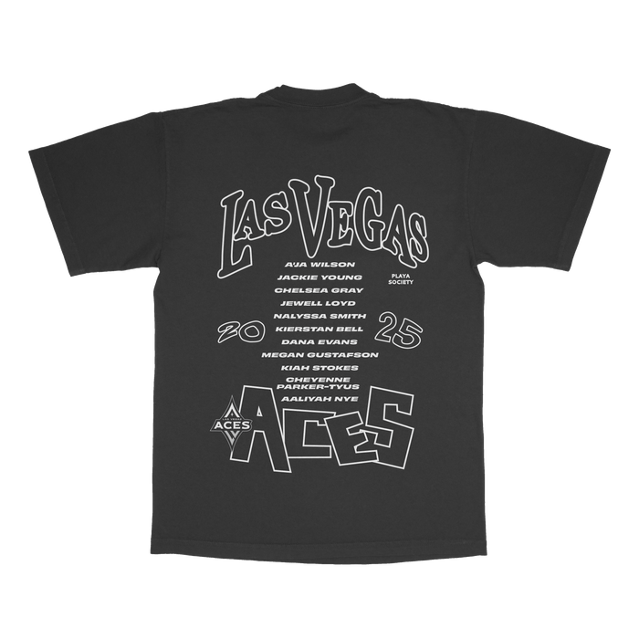 Playa Society 2025 WNBA Champs Roster T-Shirt