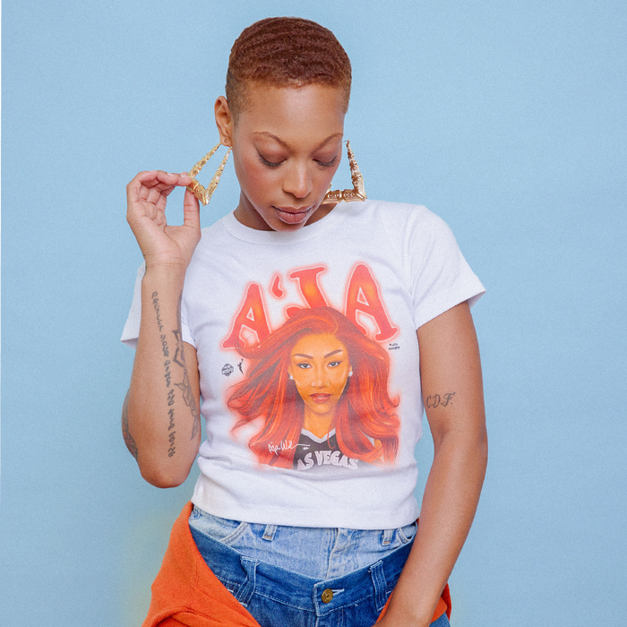 Playa Society A'ja Wilson 2026 Baby T-Shirt