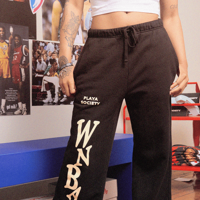 Playa Society WNBA Open Leg Sweatpant