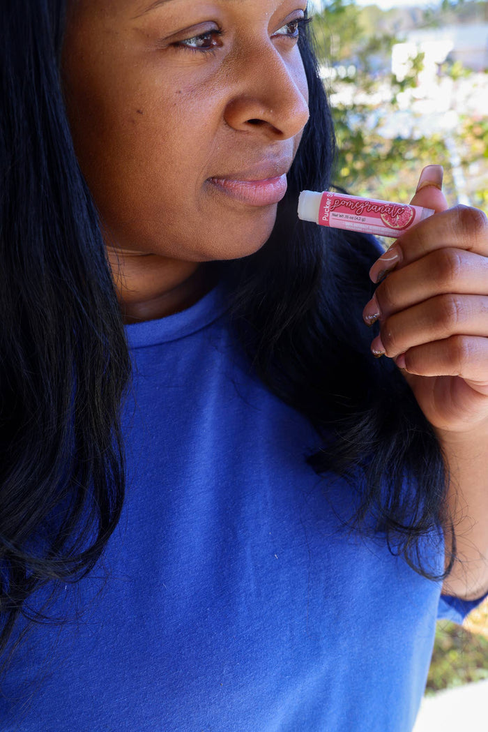 Pomegranate Lip Balm | Pucker Stick