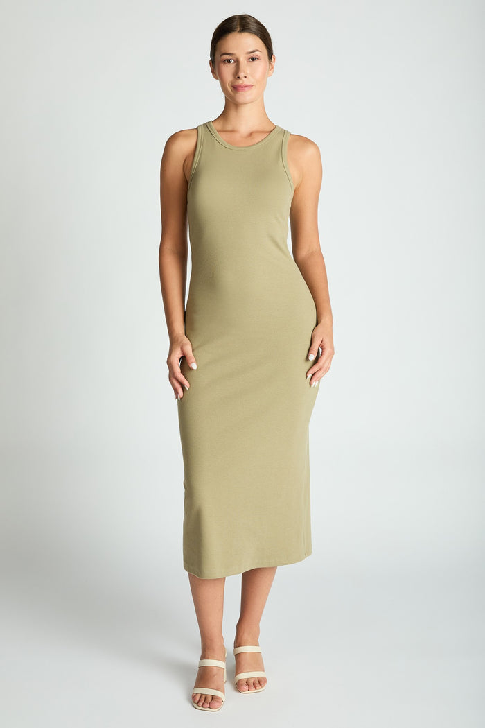 Ribbed Dress w/Bra