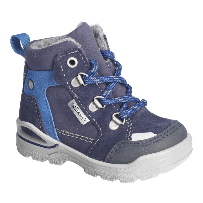 Ricosta Winter Boots| Janis | Waterproof & Lace | Navy Blue