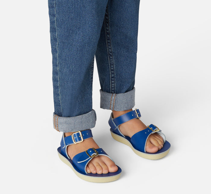 Salt-Water Sun-San | Surfer Sandals | Cobalt Blue