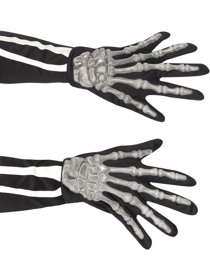 Skeleton Gloves, Adult