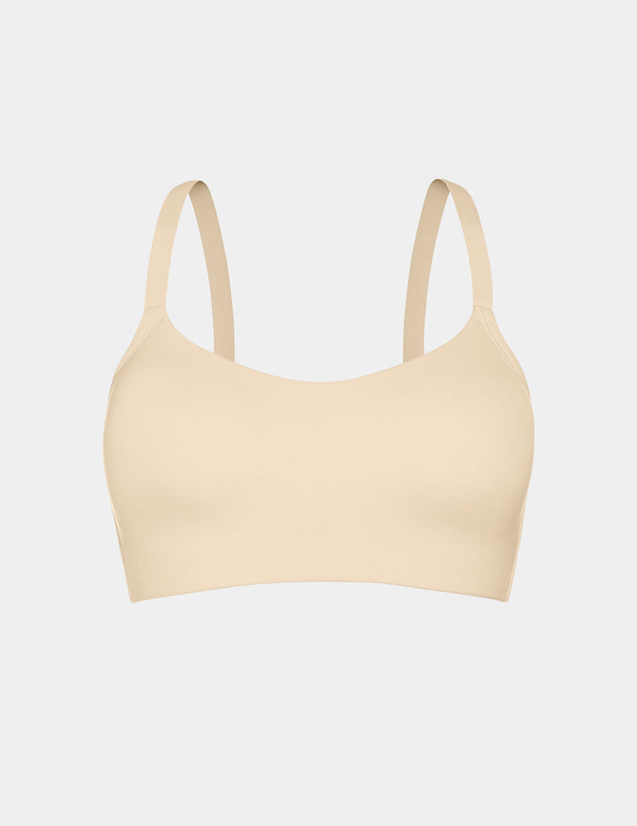 | View of One&Only Scoop Bra® shown front-facing against a light gray background | Dune