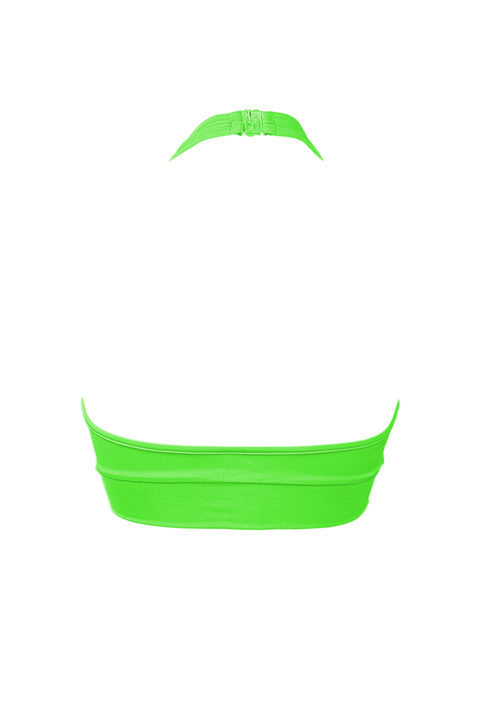 TOP NINA / Sexy Cut-out Top / LIME - EXES LINGERIE