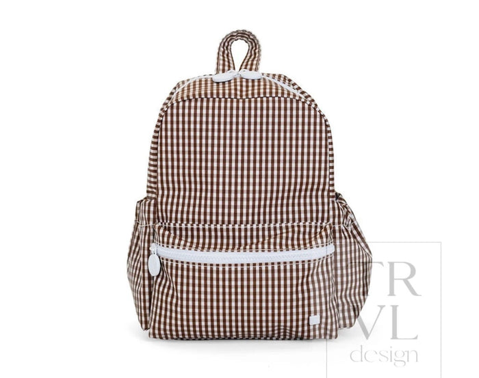 TRVL Design Mini Backer - Gingham Coco