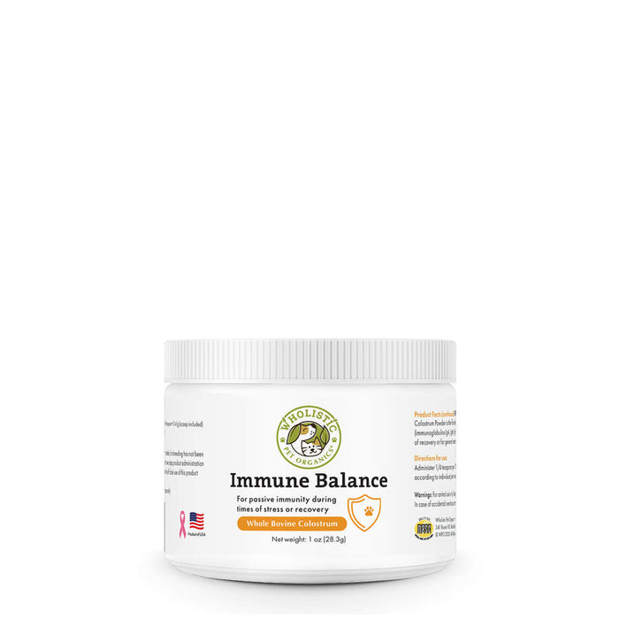 Wholistic Pet Organics Immune Balance - Colostrum