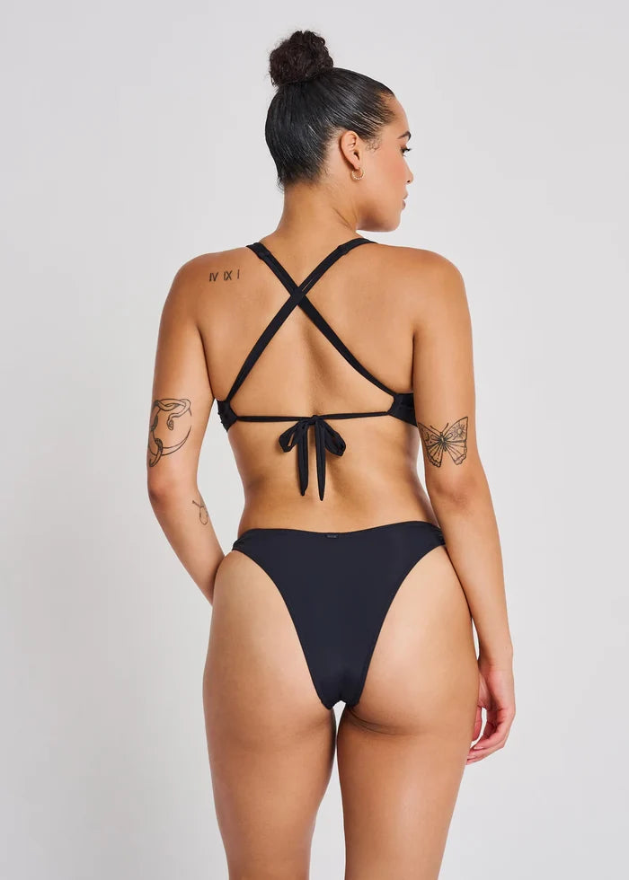 Wrap Full Cup Crop Top