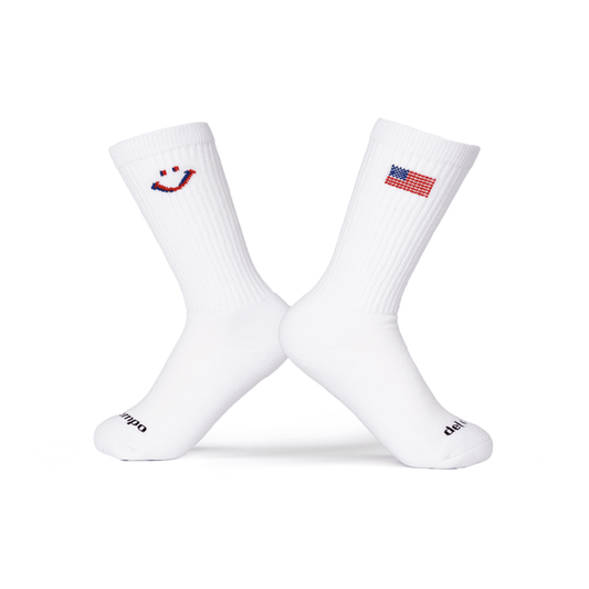 Del Campo 1776 Crew golf socks