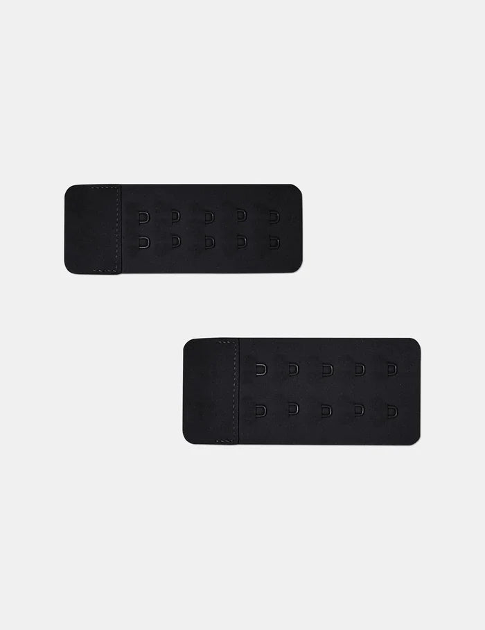 | 2-Hook Band Extender shown front-facing against a light gray background | Black