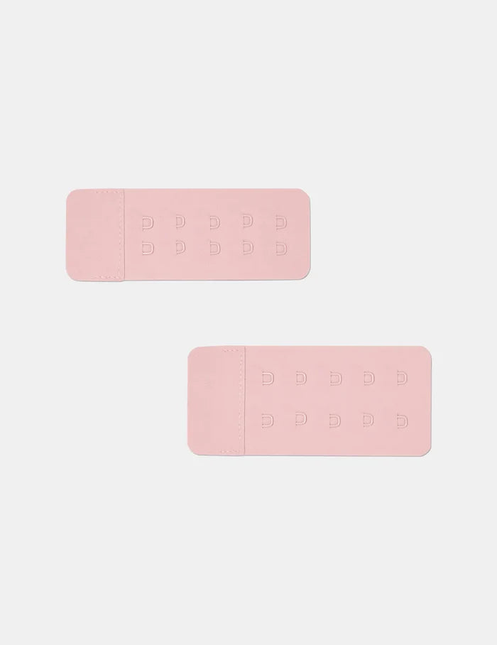 | 2-Hook Band Extender shown front-facing against a light gray background | Rose Water