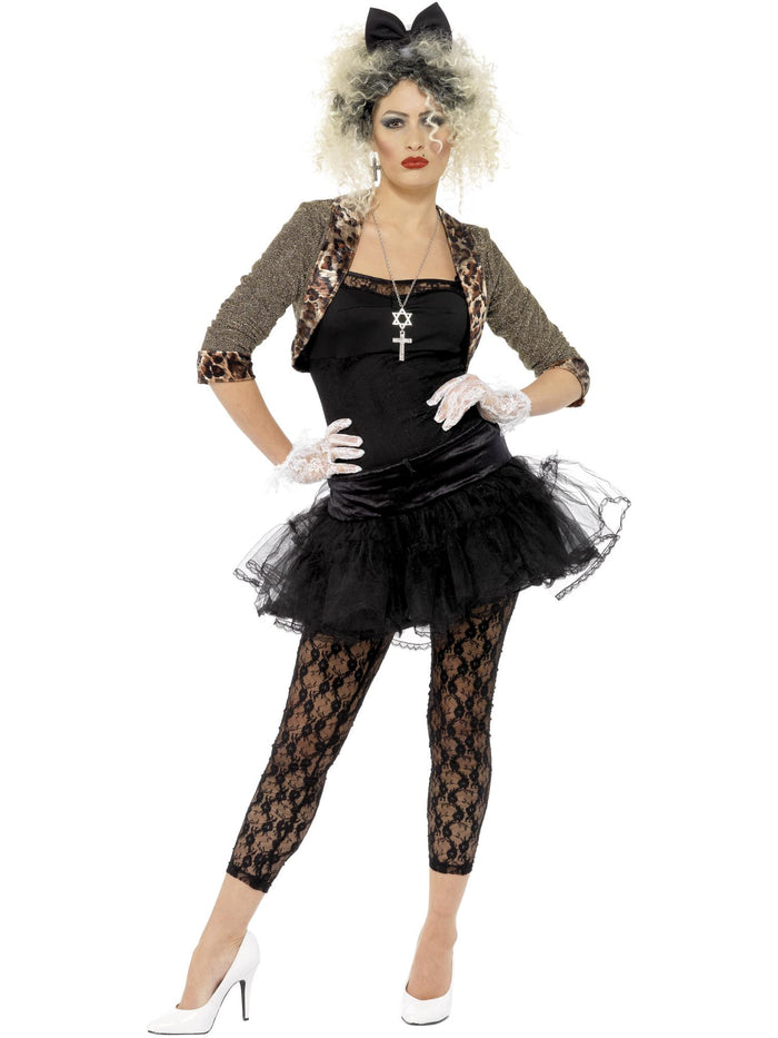 80s Wild Child Costume, Black