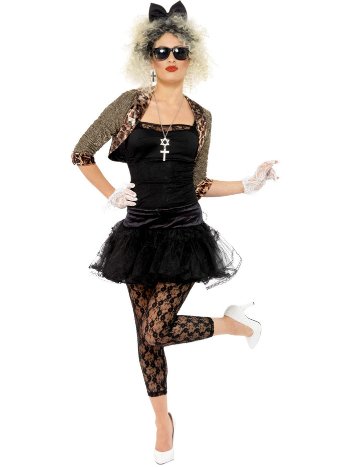 80s Wild Child Costume, Black