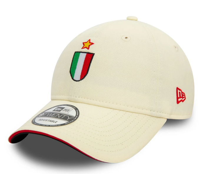 AC Milan 1993 Off White Cloth Strap Adjustable Hat