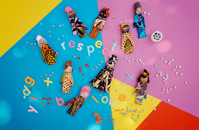 African Worry Doll