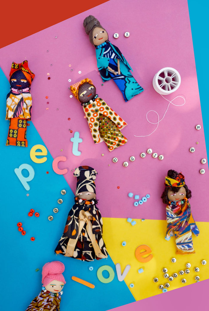 African Worry Doll