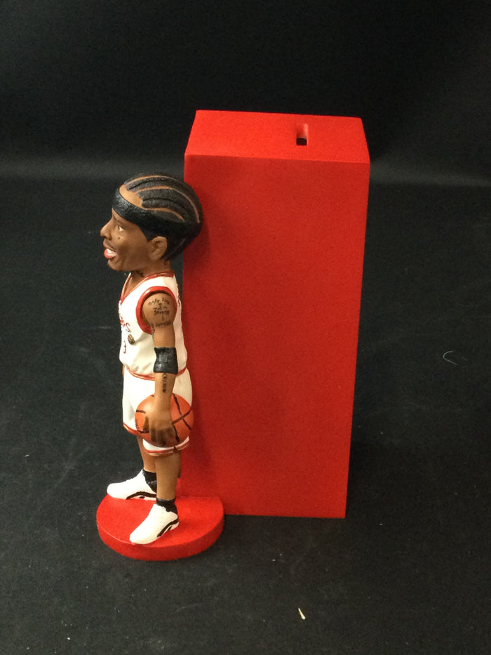 Allen Iverson Bobblehead with Basketball Locker @ Philadelphia 76ers New