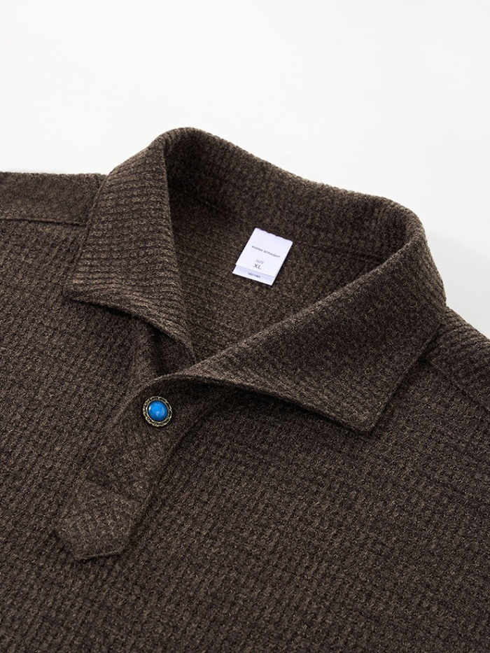 Alpine Rib Knit Brown