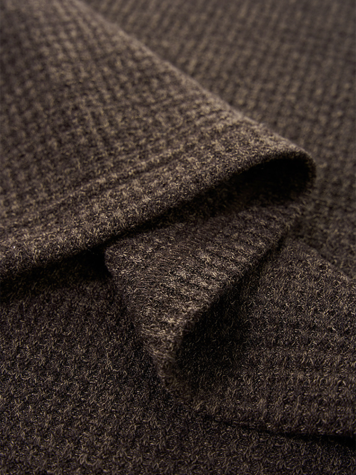Alpine Rib Knit Brown