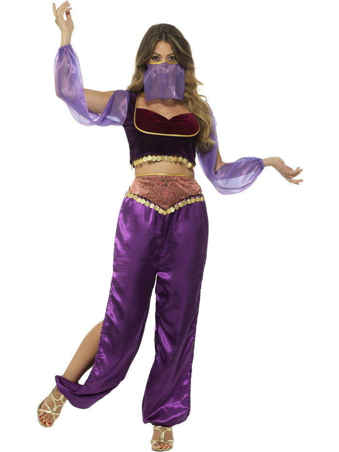 Arabian Princess Costume, Purple