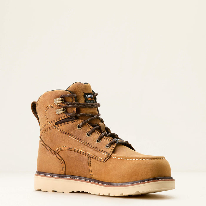 Ariat Women's Rebar Wedge Moc Toe Waterproof Composite Toe Work Boot #10053717
