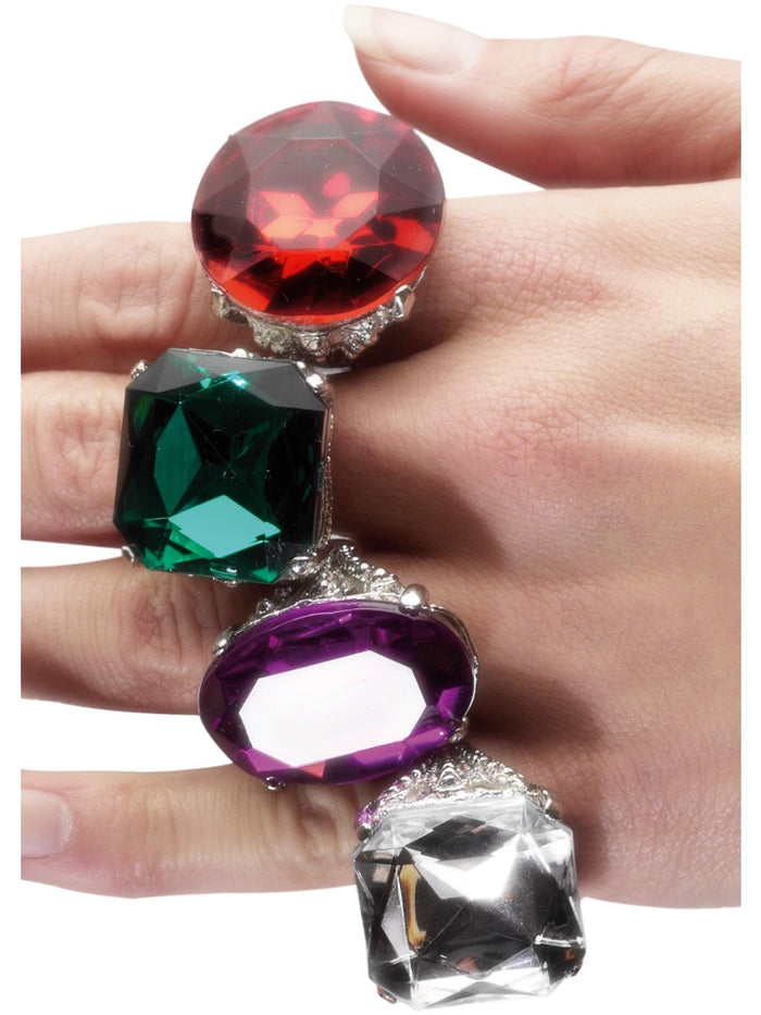Assorted Rings, Multi-Coloured