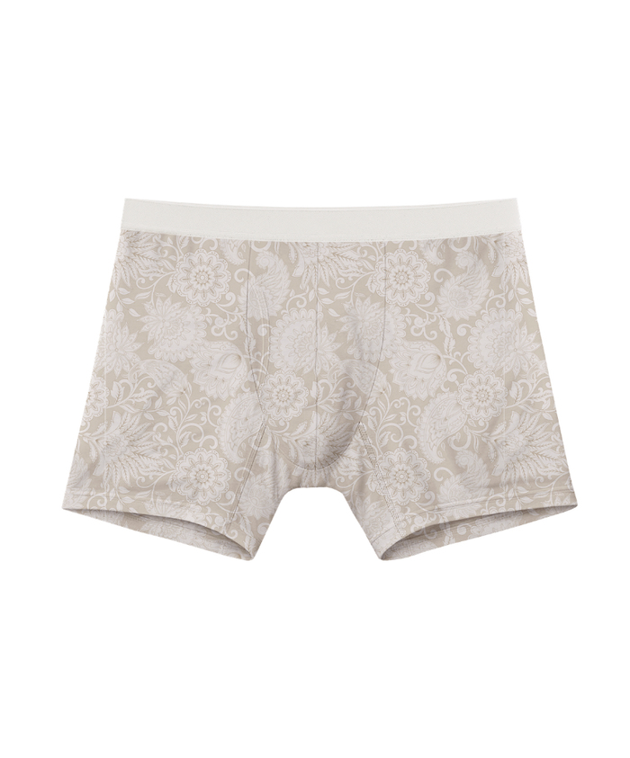 S / Ivory Paisley / Bamboo