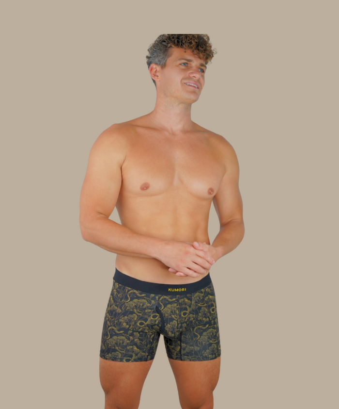Bamboo Boxer Briefs 5" Goldvale (3-Pack)