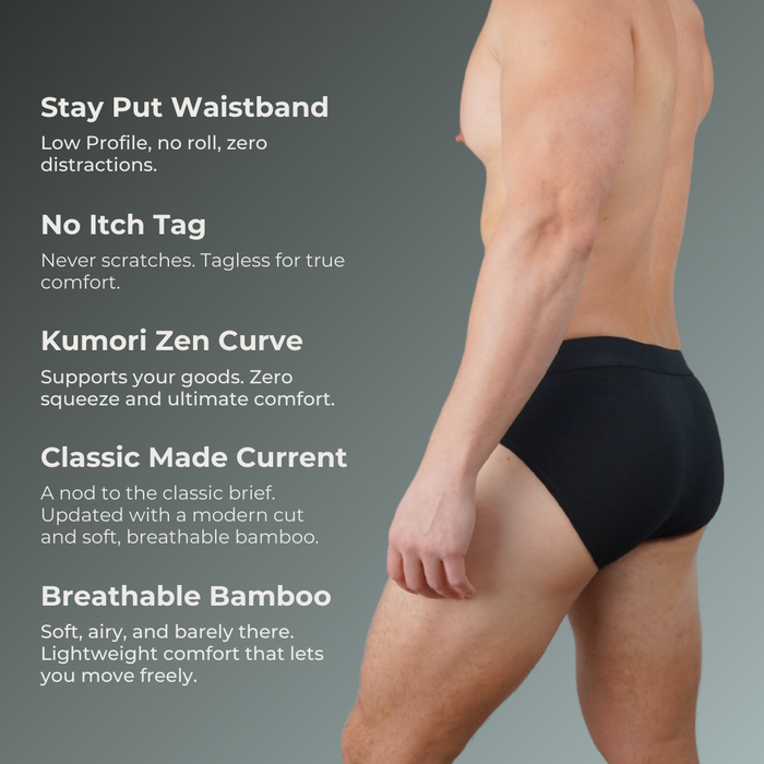 Bamboo Briefs 10-Pack Unique Colors